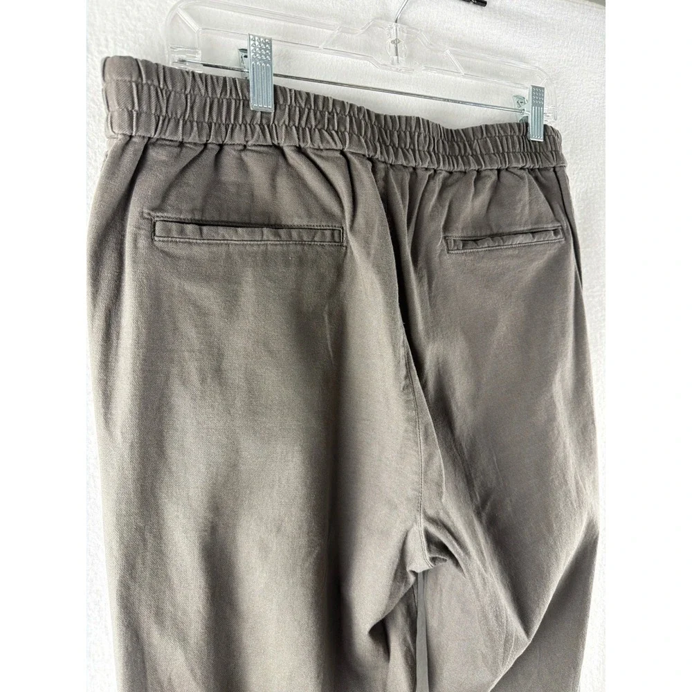 Banana Republic Mason Athletic Tapered Pants Mens 34x34 Grey Brown Chinos Norm
